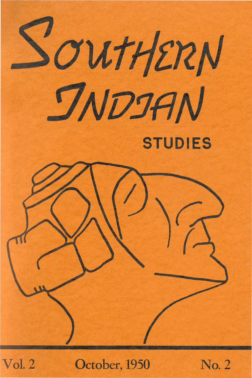 Southern Indian Studies, Vol. 2, No. 2