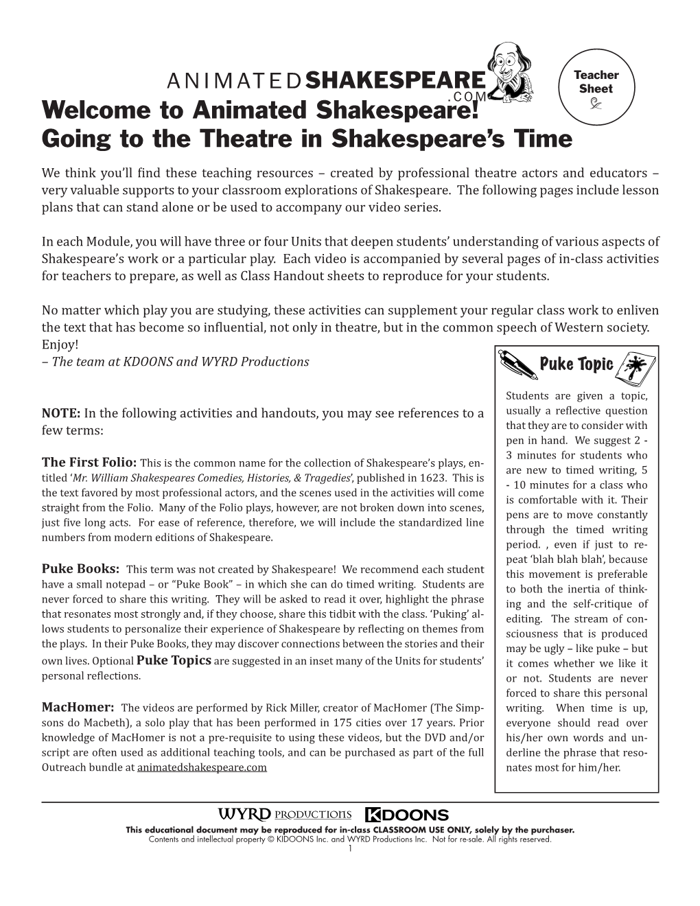 Going to the Theatre in Shakespeare's Time