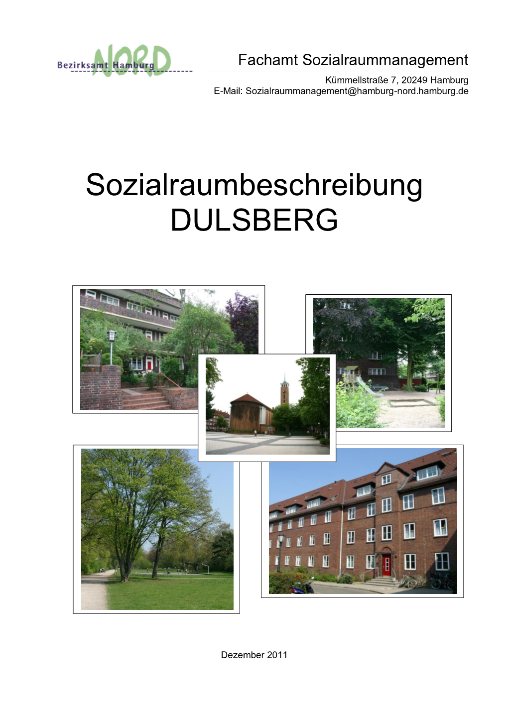 Sozialraumbeschreibung DULSBERG