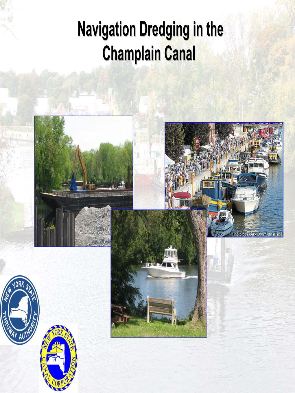 Navigation Dredging in the Champlain Canal