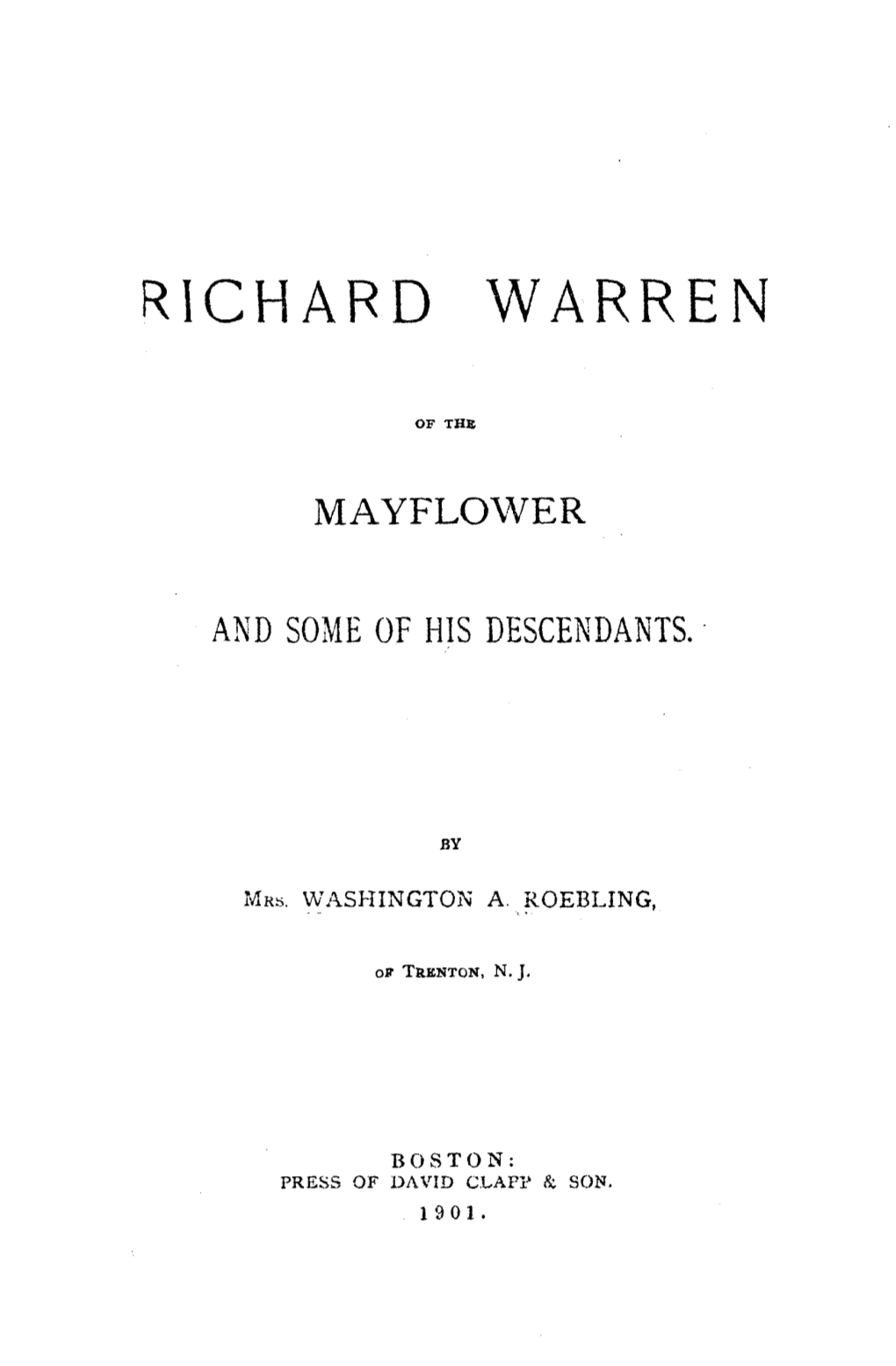 Richard Warren