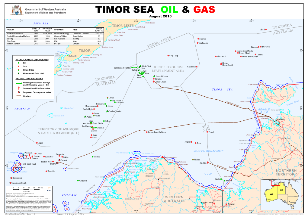 Timor Sea Oil And