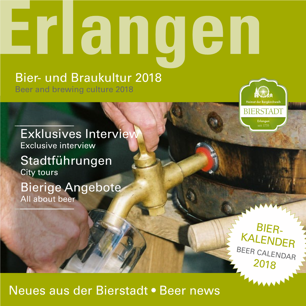 Bier- Und Braukultur 2018 Beer and Brewing Culture 2018