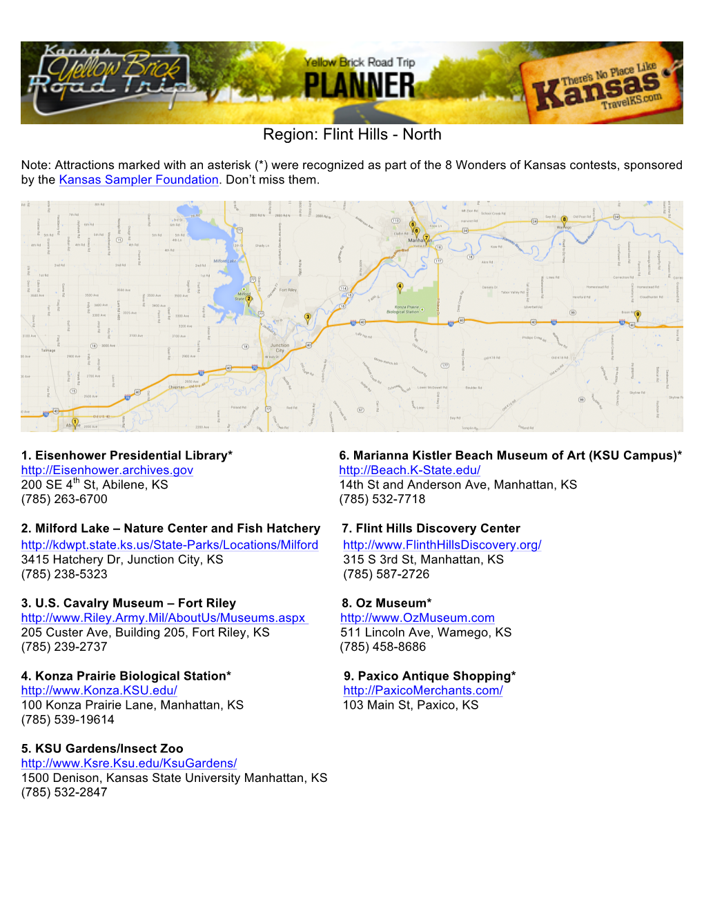 Region: Flint Hills - North