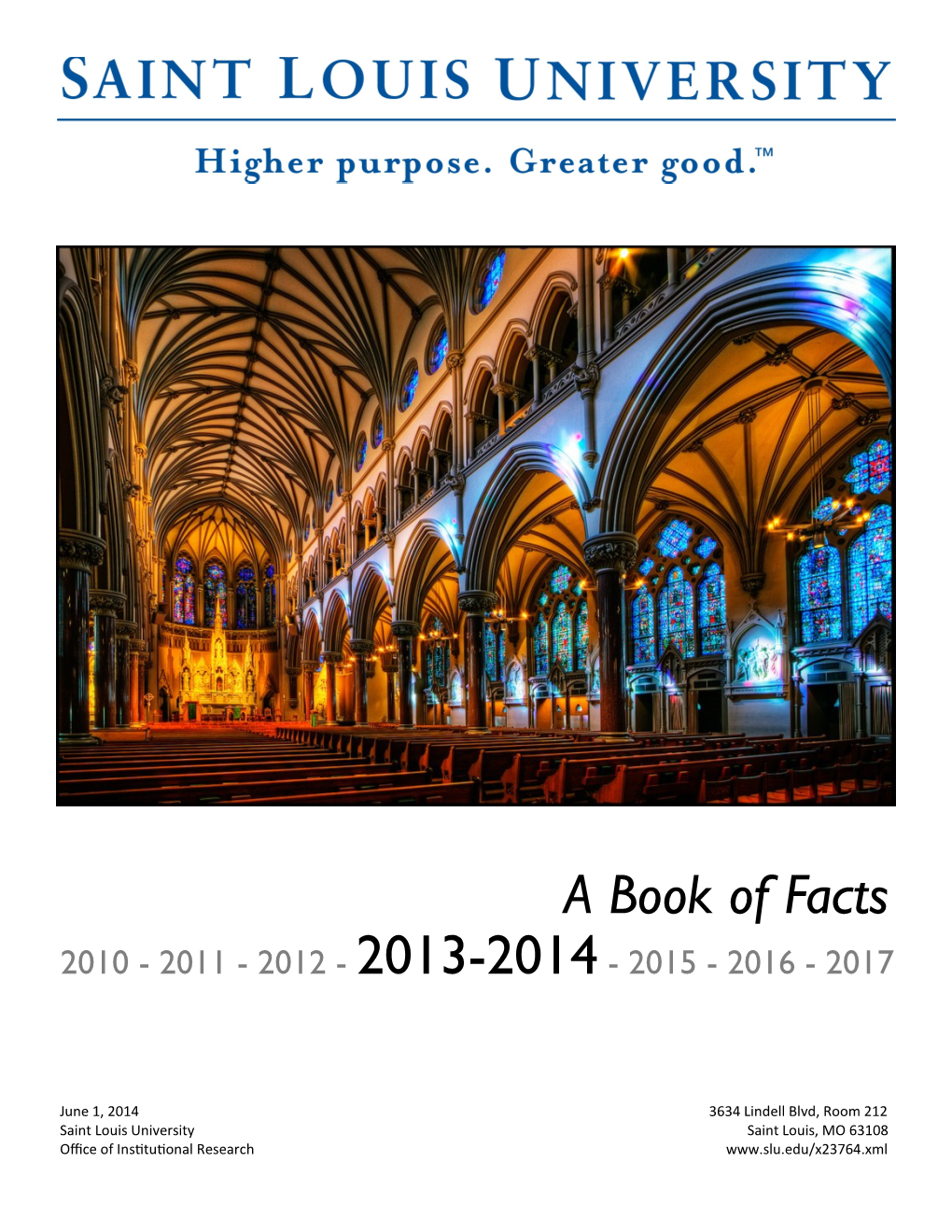 A Book of Facts 2010 - 2011 - 2012 - 2013-2014 - 2015 - 2016 - 2017