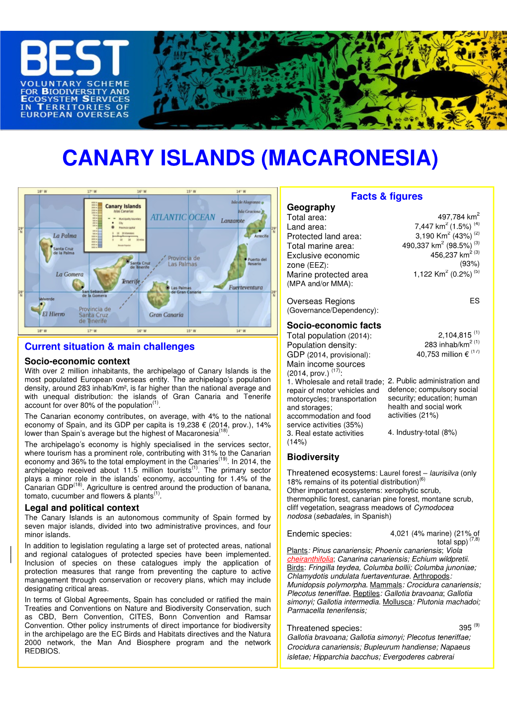 Canary Islands (Macaronesia)