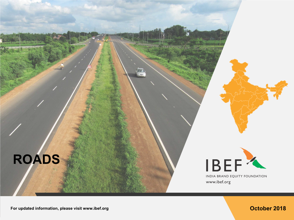 Roads-Oct-2018-IBEF.Pdf