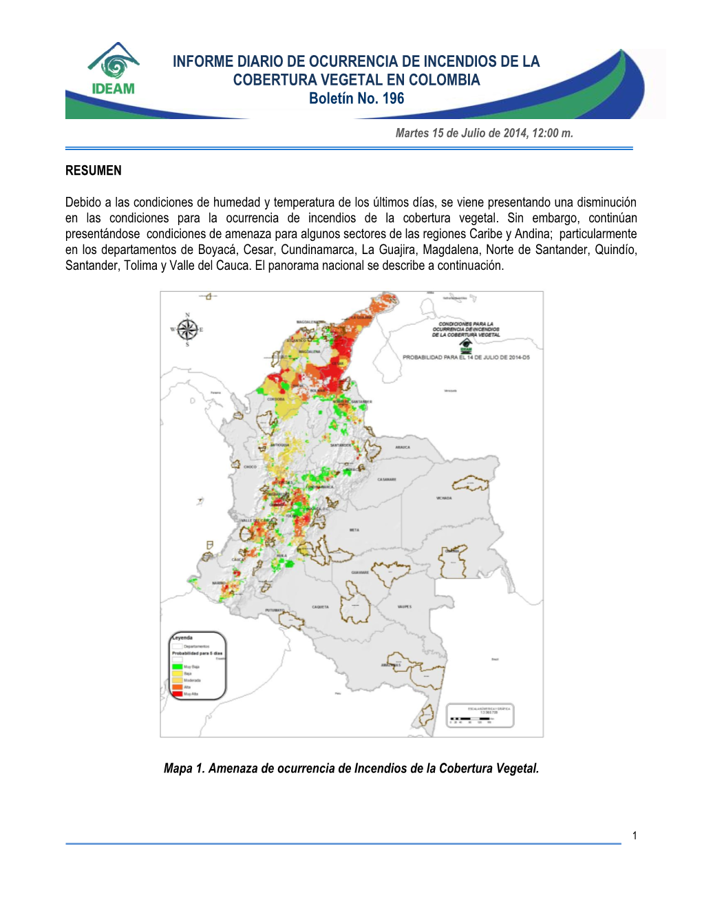 Servicio De Vigilancia Y Pronóstico De La