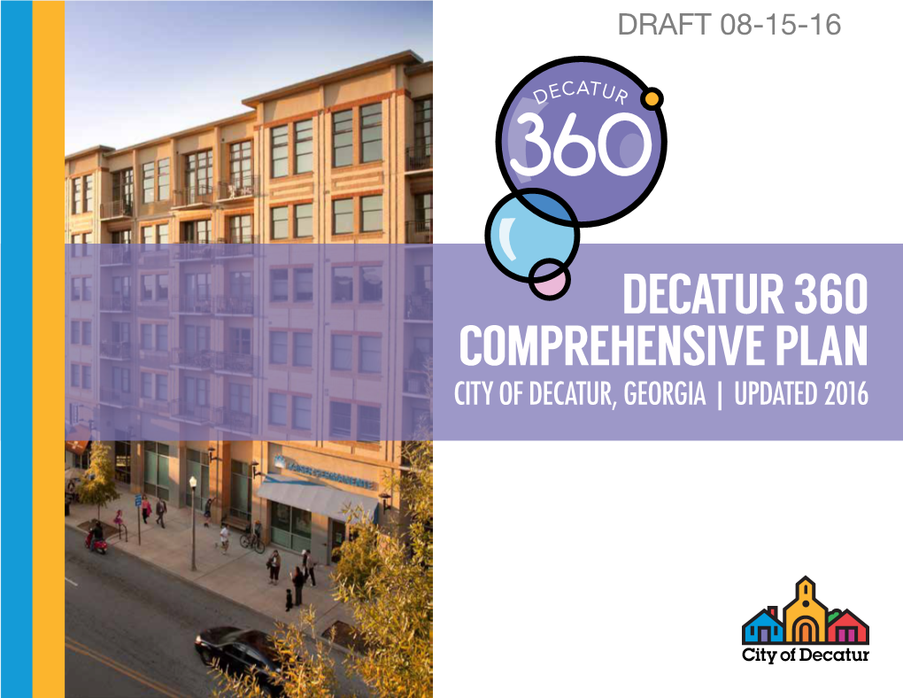 2016 Decatur 360 Comprehensive Plan