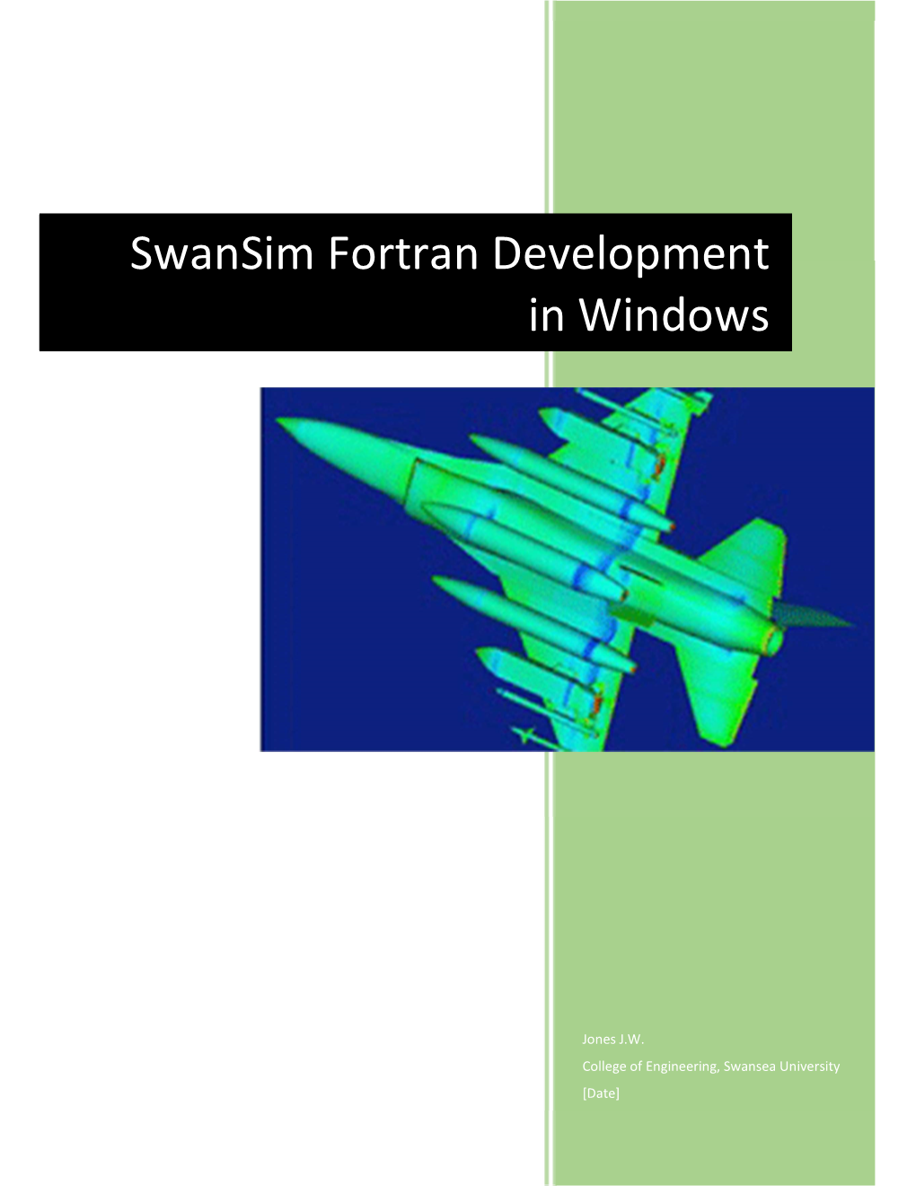 Swansim Fortran Development in Windows