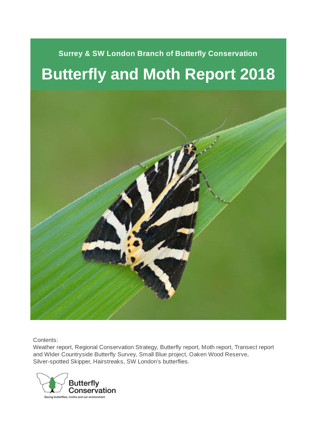 Butterfly and Moth Report 2018