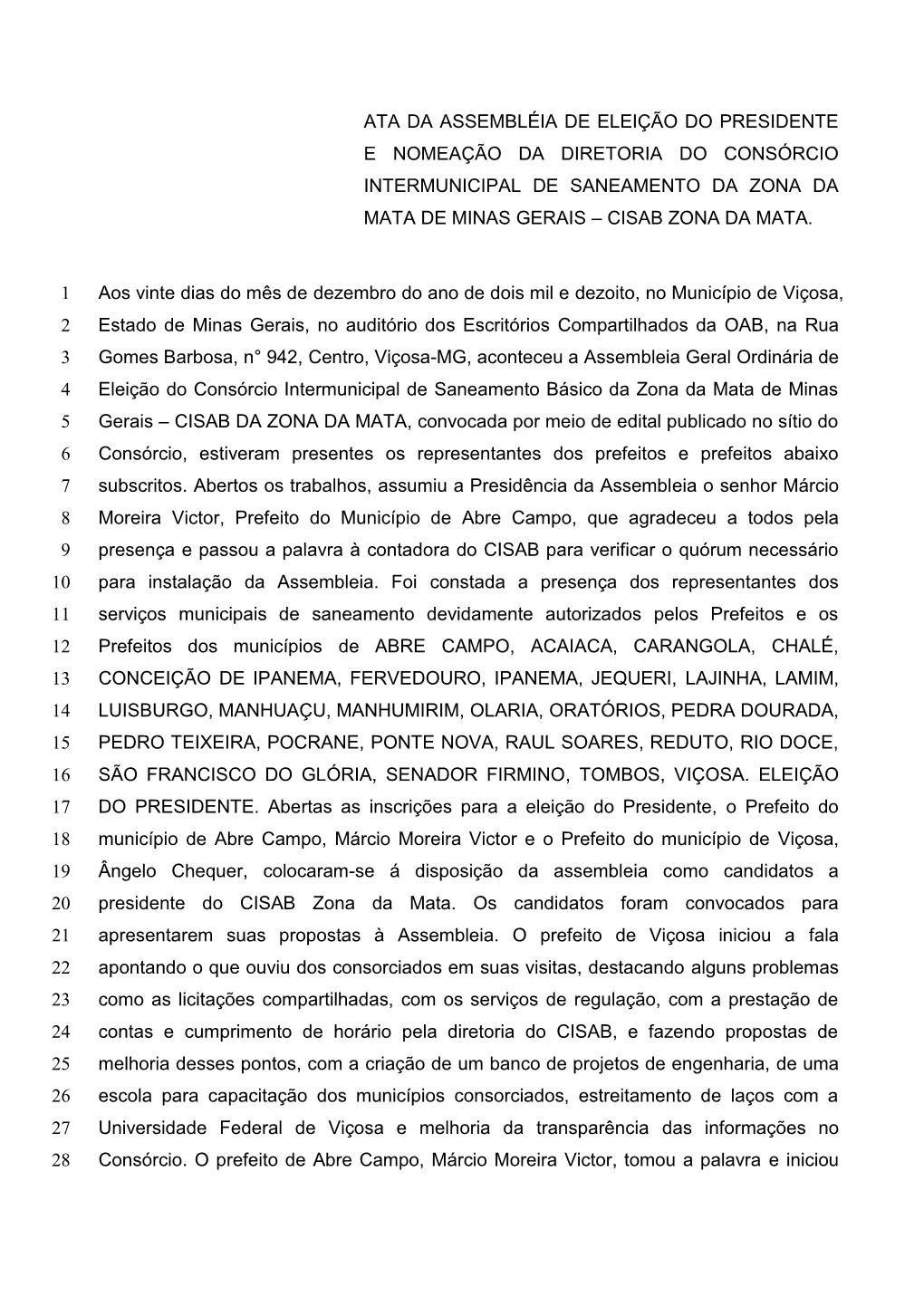 2018.12.20 002 Eleição Ata Dezembro 2018