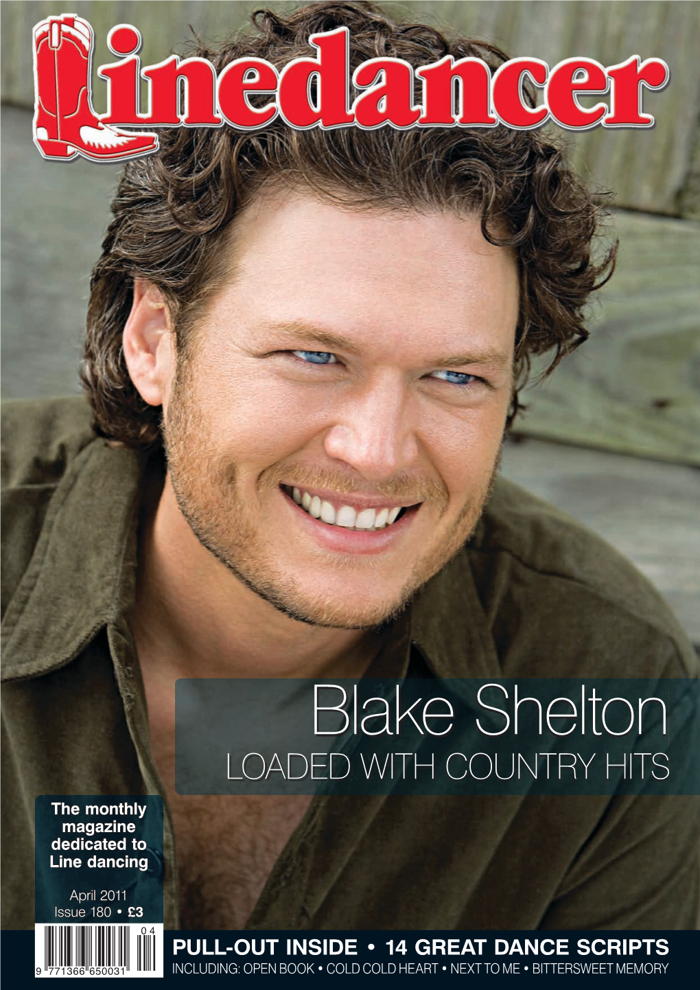 Blake Shelton LOADED with COUNTRY HITS the Monthly Magazine Dedicated to Line Dancing