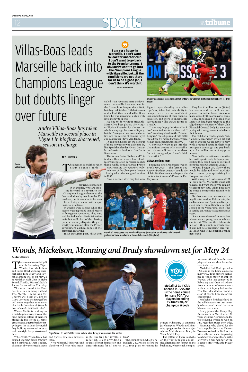 Villas-Boas Leads Marseille Back Into Champions League but Doubts