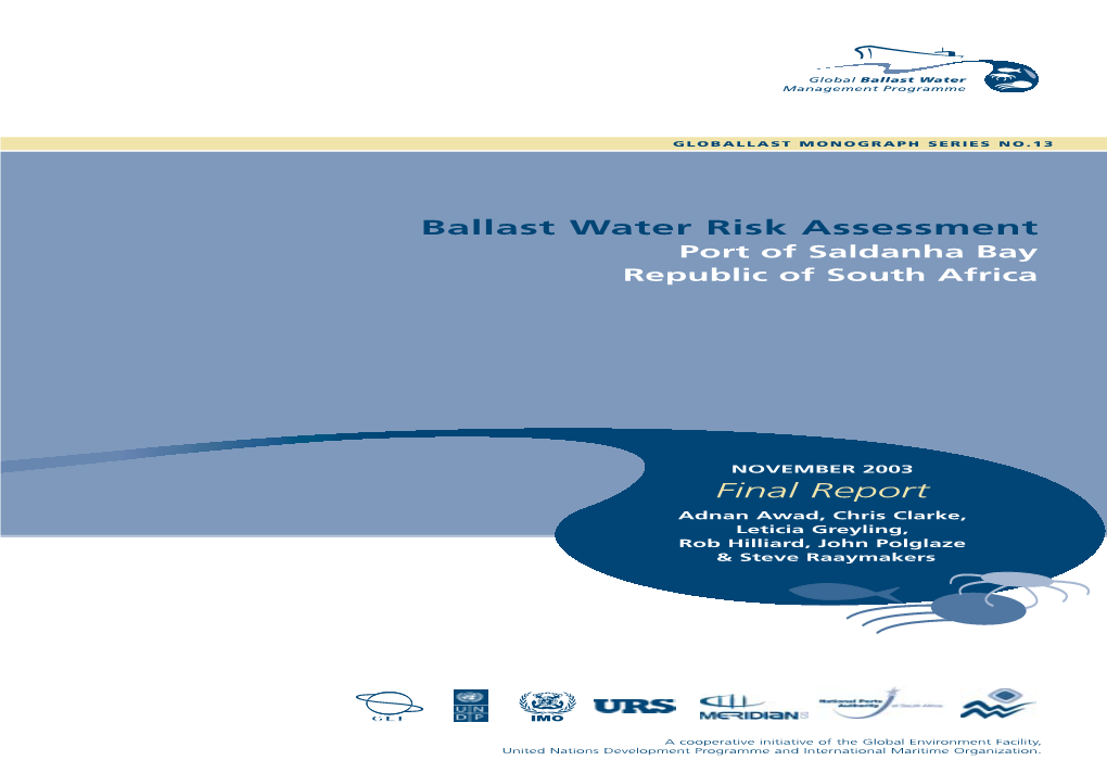 Ballast Water Risk Assessment