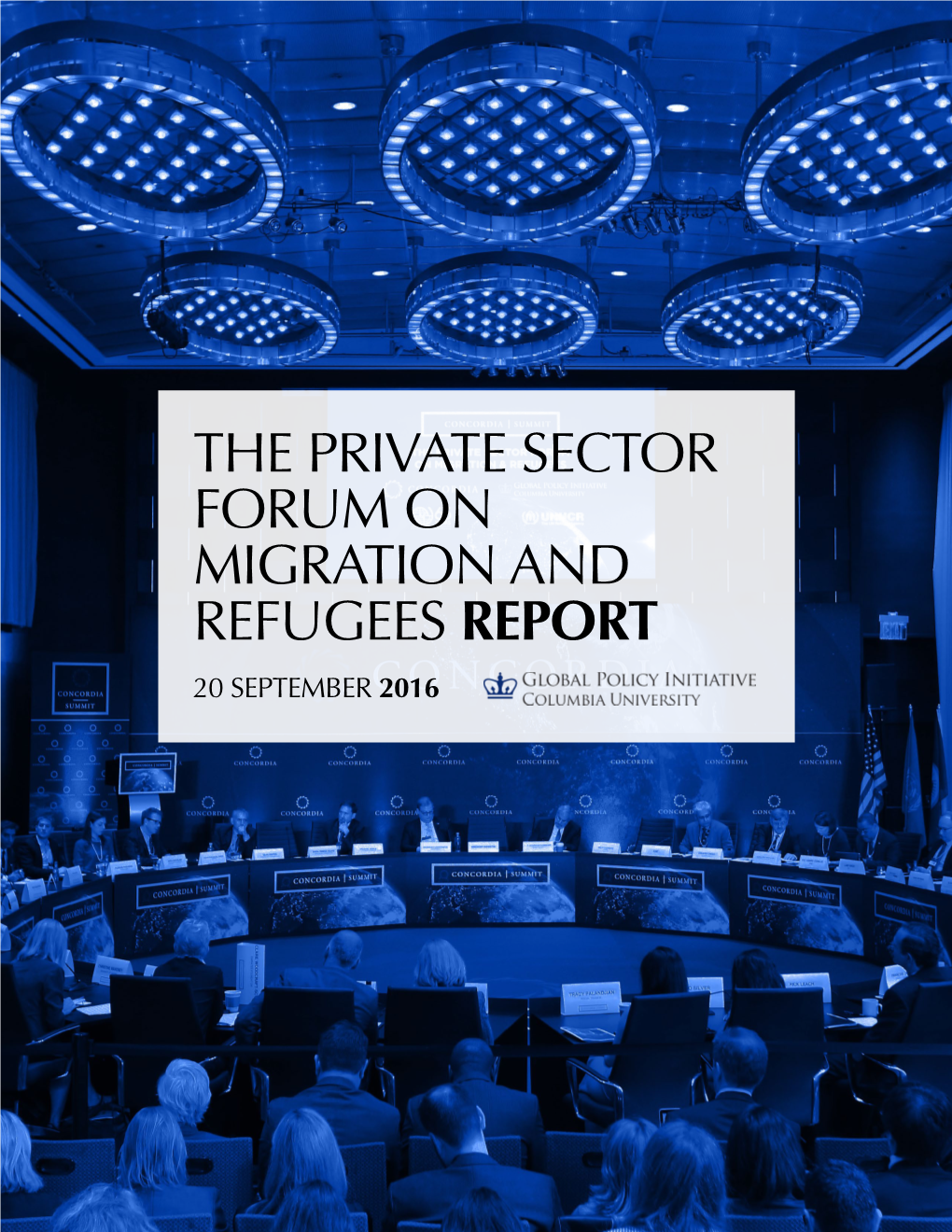 The Private Sector Forum on Migration and Refugees