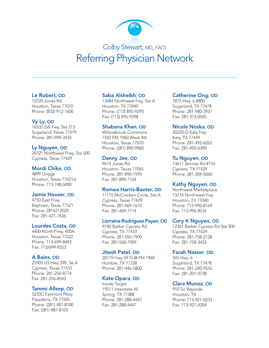 Referring Physician Network