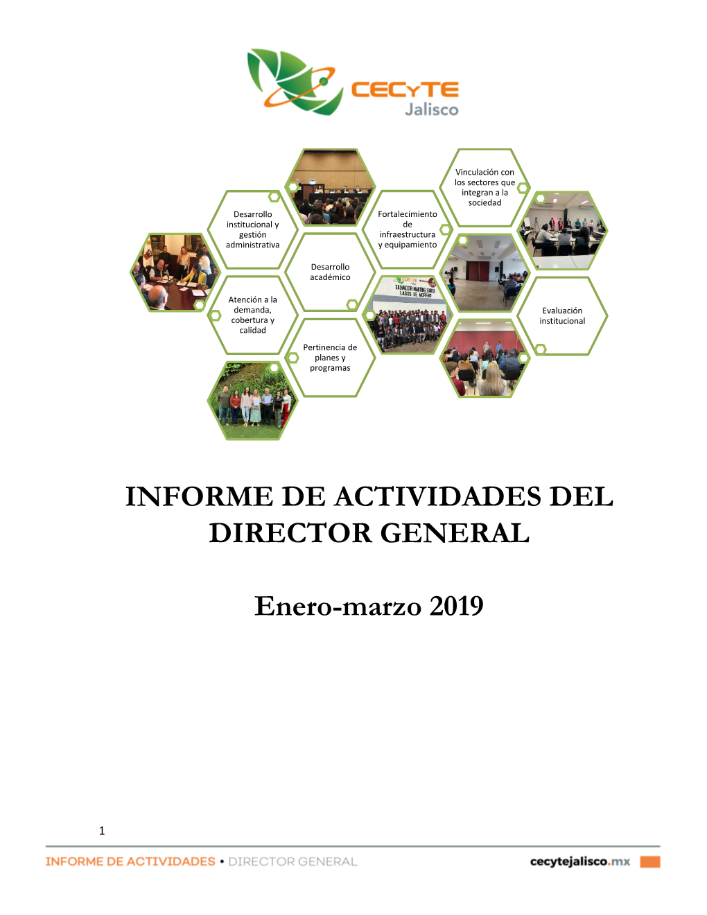 Informe Primer Trimestre 2019