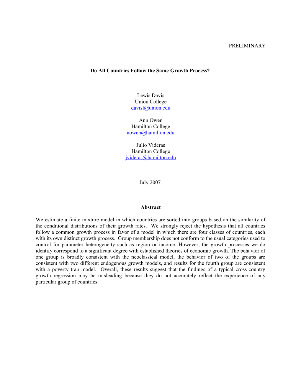 Method: Finite Mixture Regression Model