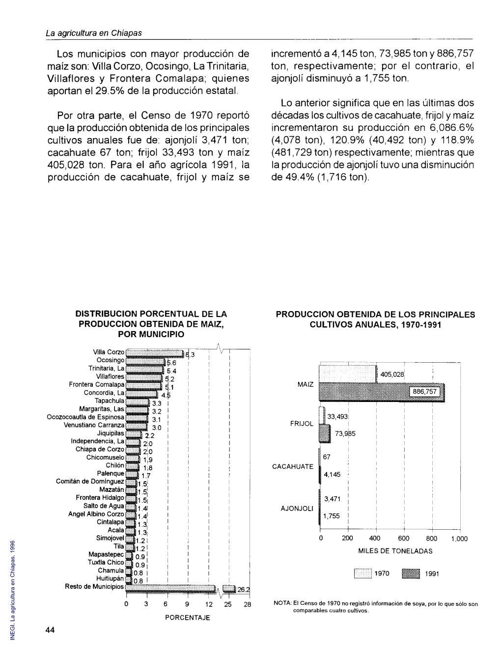 La Agricultura En Chiapas