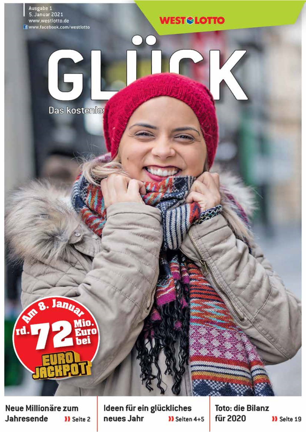 Westlotto Zeitschrift Glueck 1 2