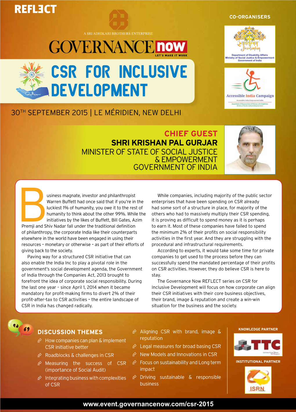 CSR for Inclusive Development
