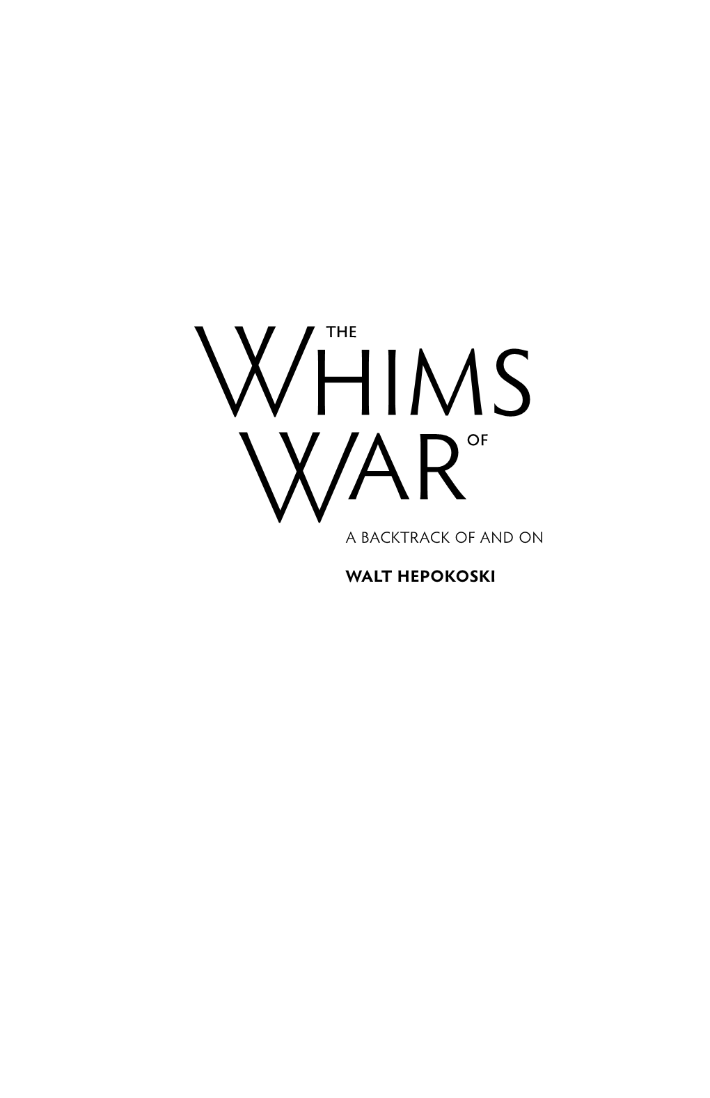 The Whims of War” Was Apparently Influenced by the Popular 1983 TV Miniseries the Winds of War