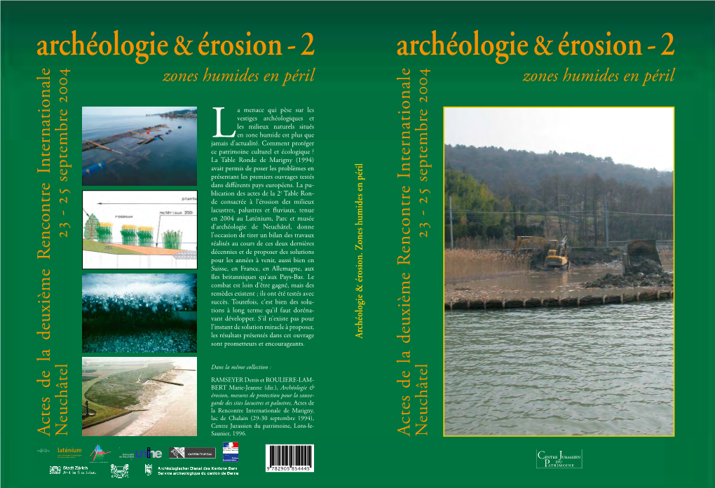 Archéologie &Érosion