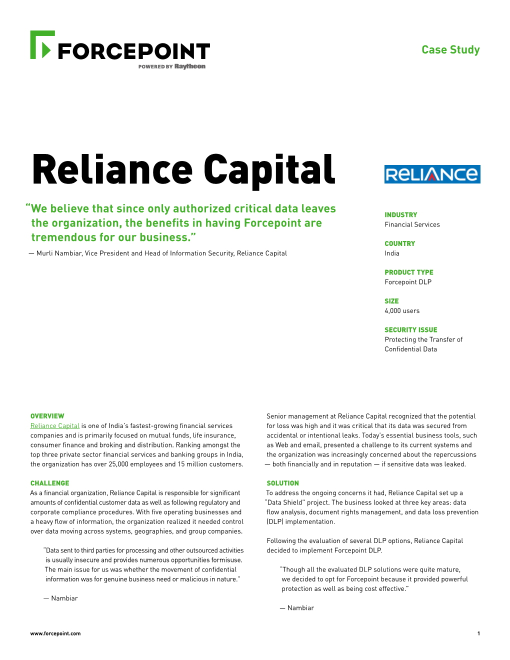 Reliance Capital