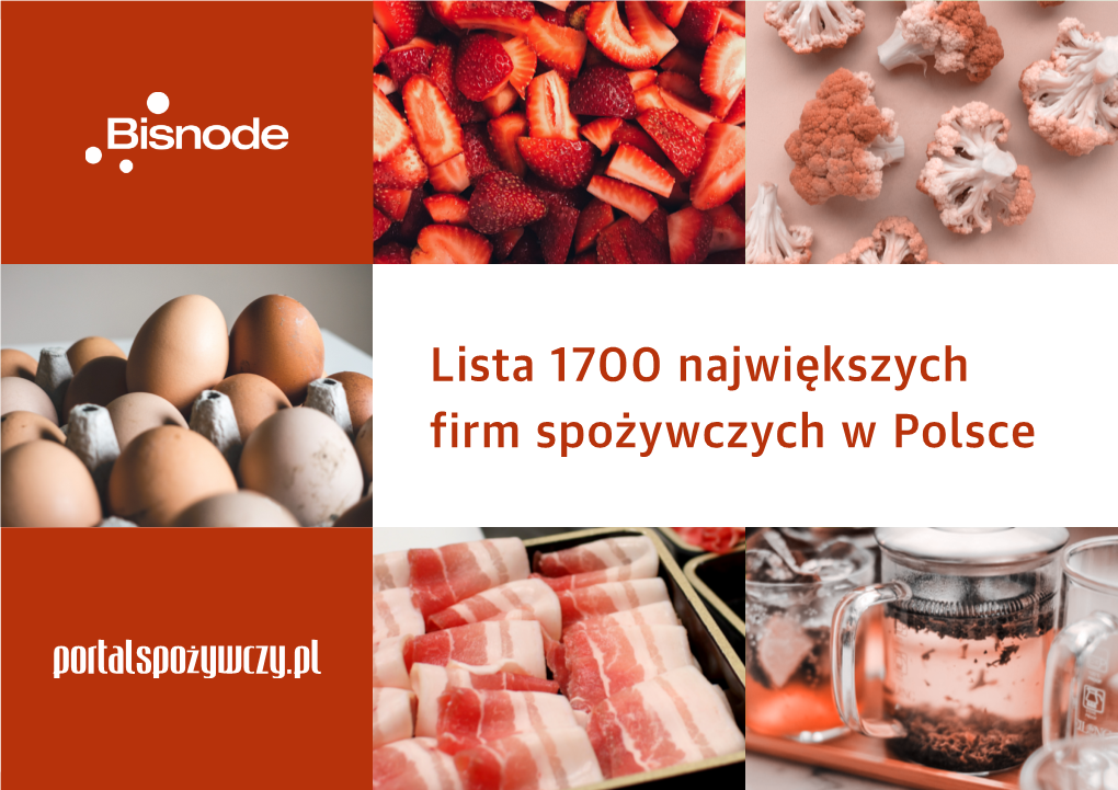 Lista 1700 Największych Firm Spożywczych W Polsce