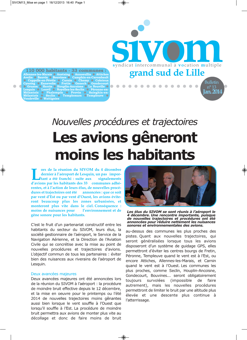 Bulletin De Janvier 2014
