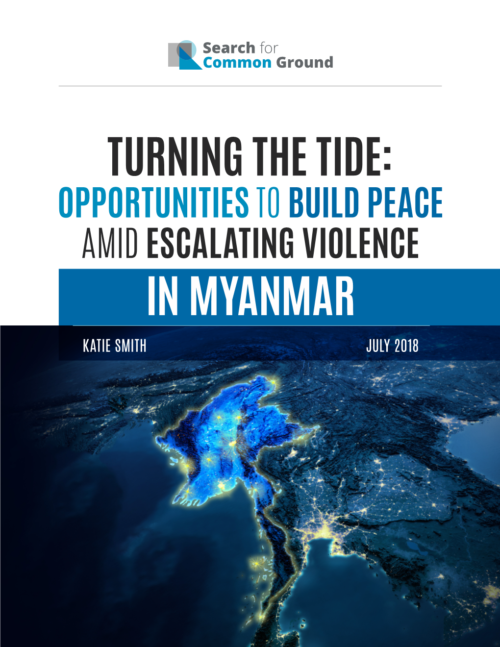 Opportunities to Build Peace Amid Escalating Violence in Myanmar