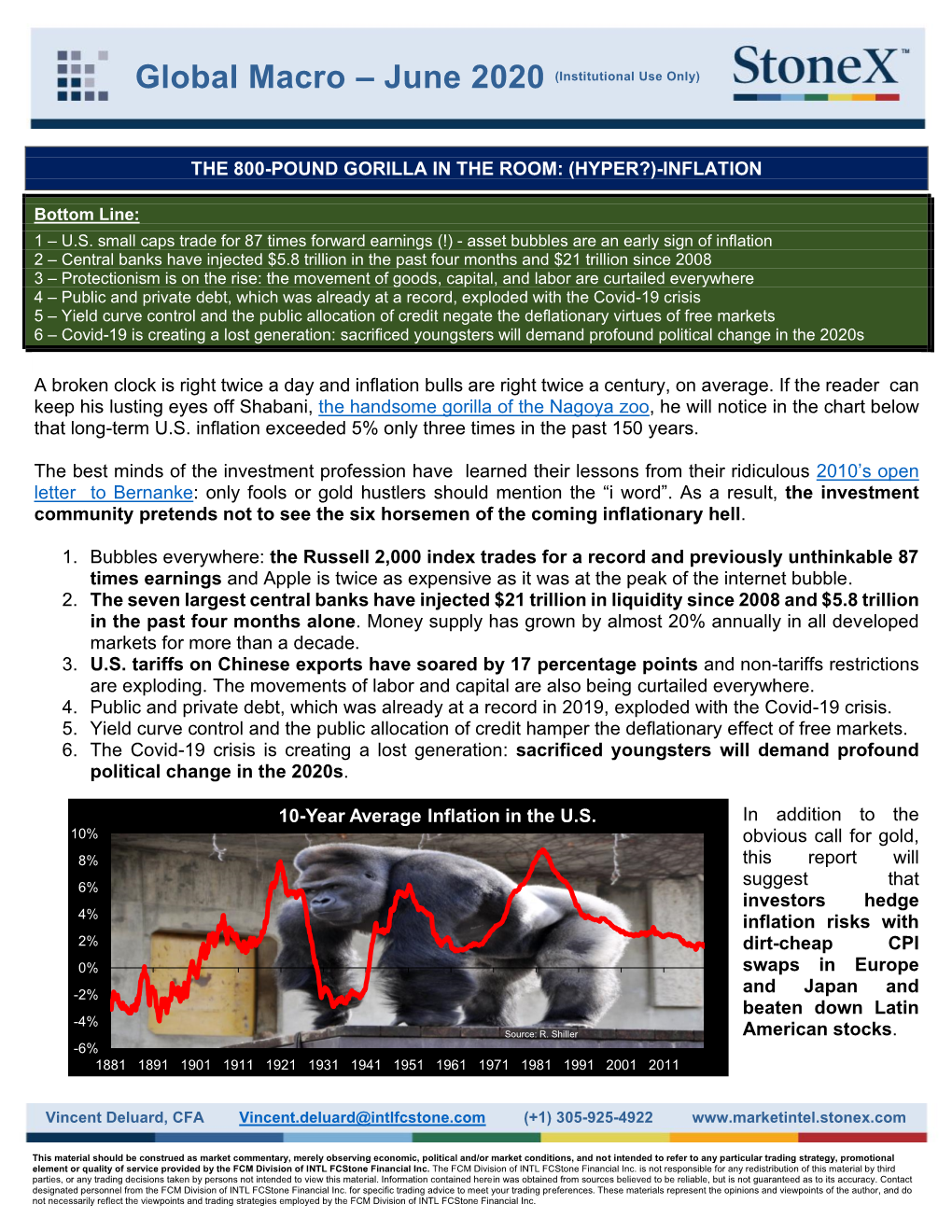 Global Macro – June 2020 (Institutional Use Only)