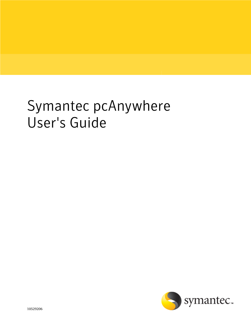 Symantec Pcanywhere User's Guide