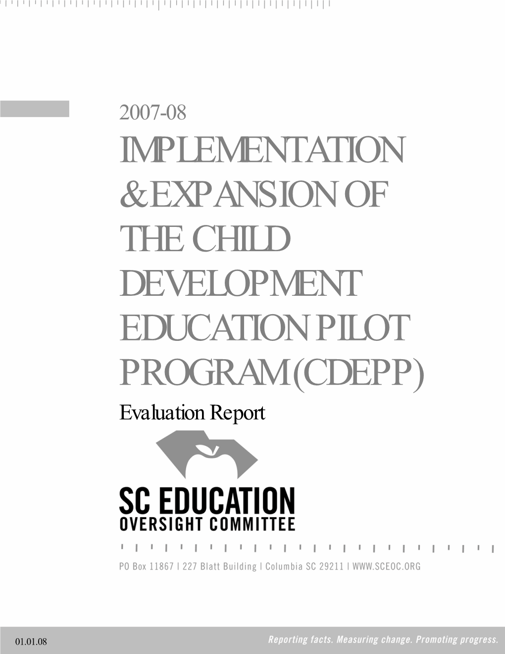 CDEPP) Evaluation Report