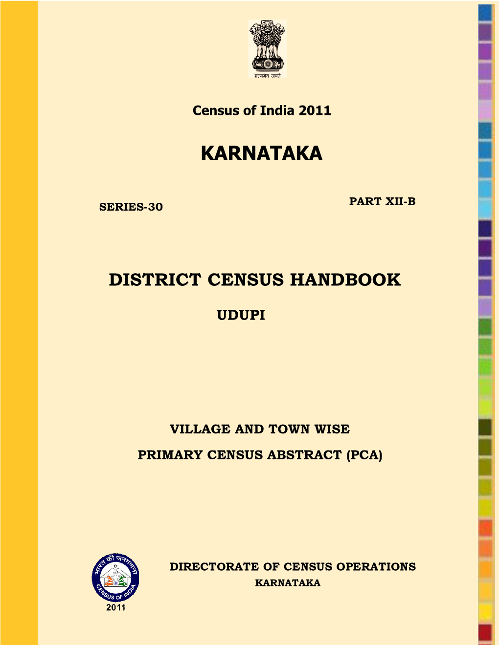 Directorate of Census Operations Karnataka