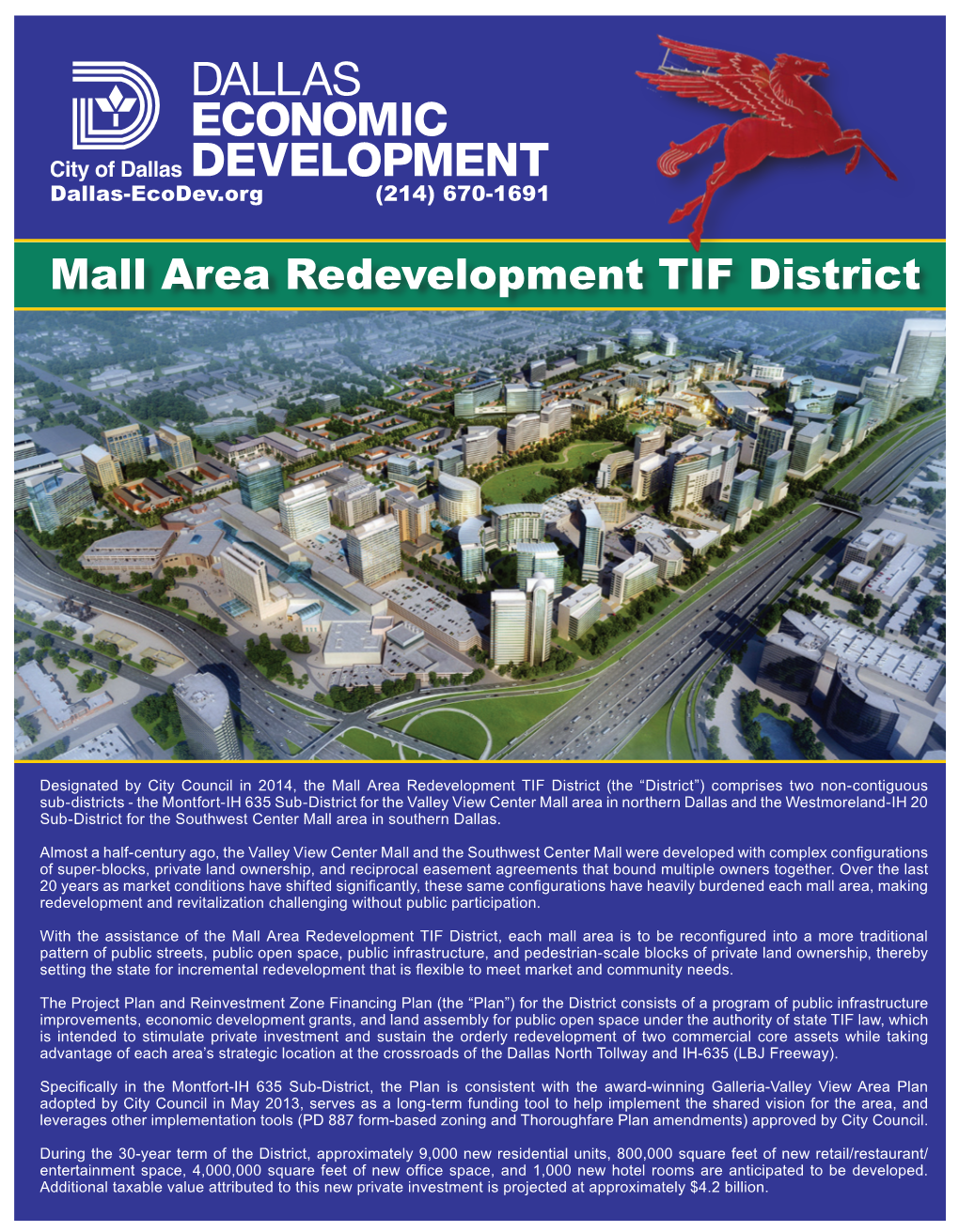 Mall Area Redevelopment TIF District Brochure