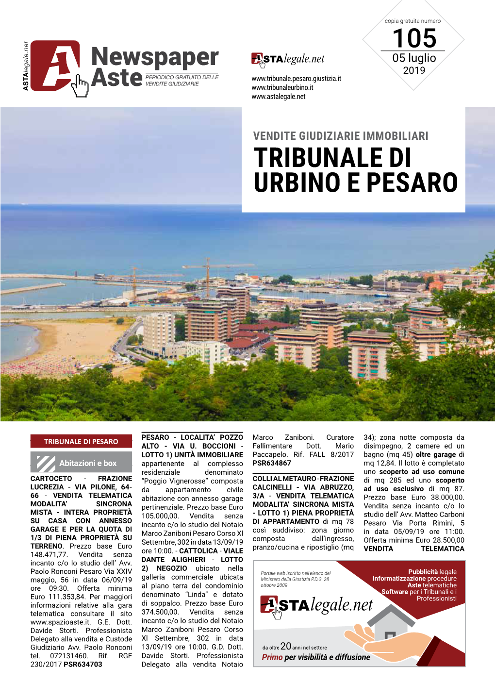 Tribunale Di URBINO E PESARO