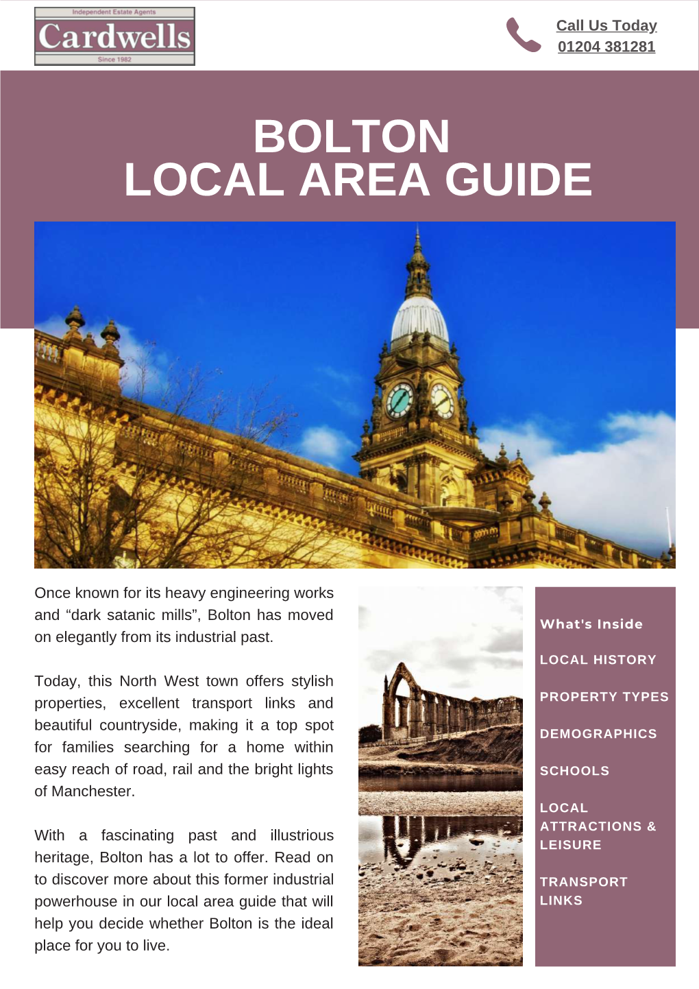 Bolton Local Area Guide