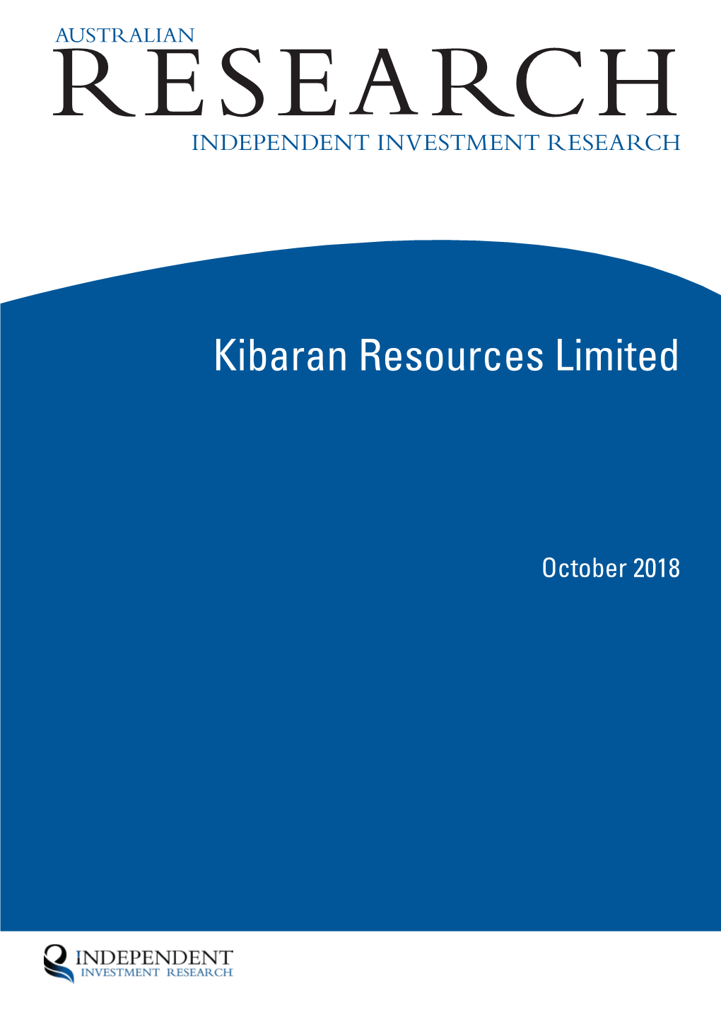 Kibaran Resources Limited