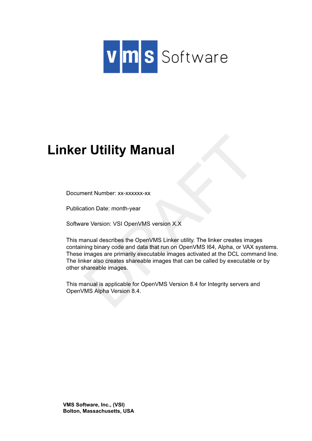 Linker Utility Manual