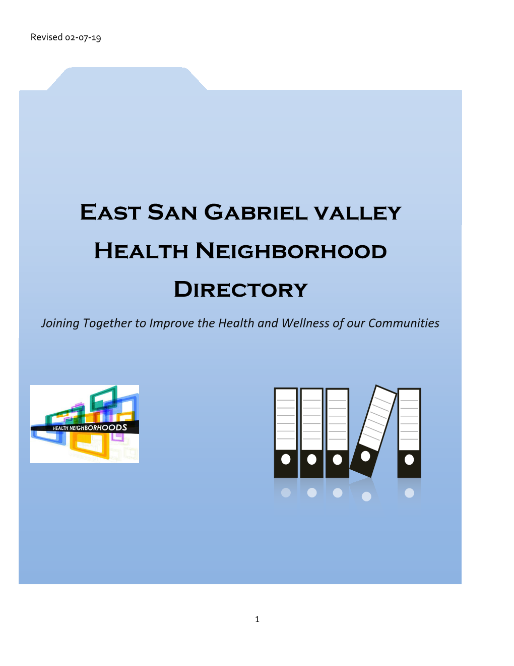 East San Gabriel Valley Health Neighborhood Directory