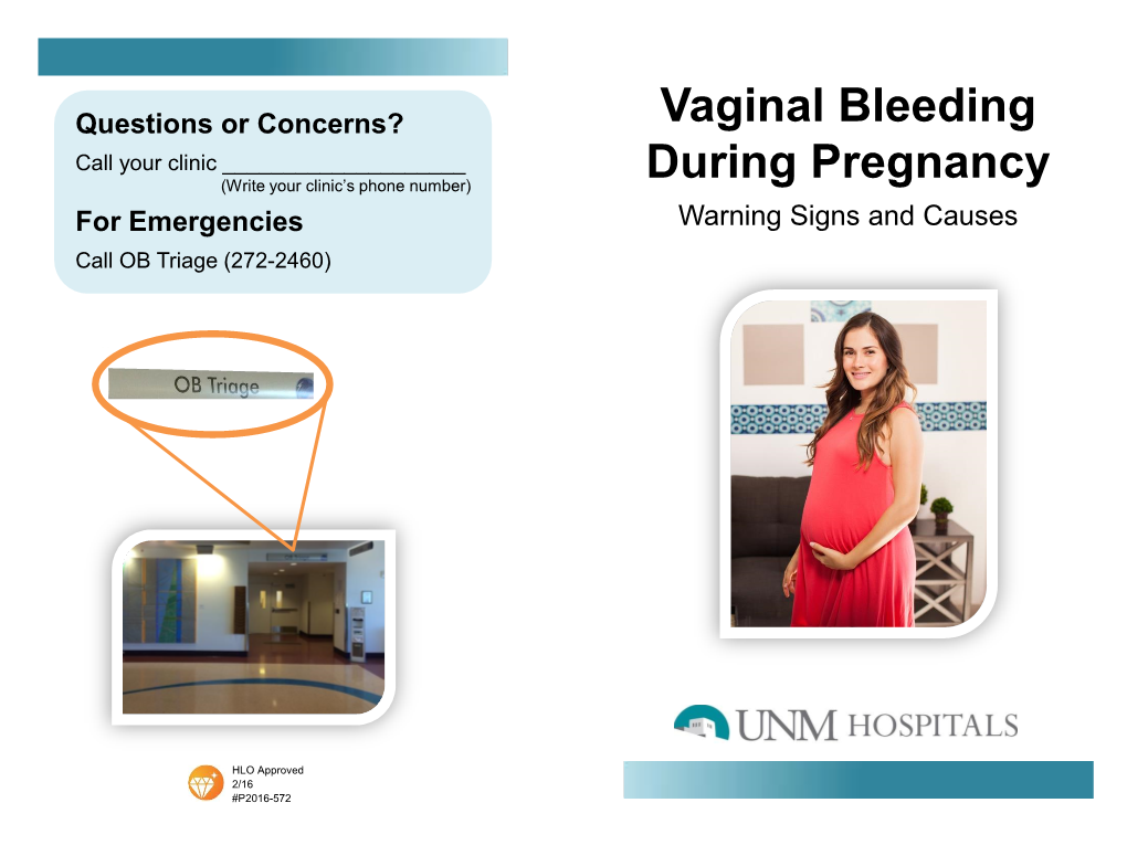 Vaginal Bleeding During Pregnancy