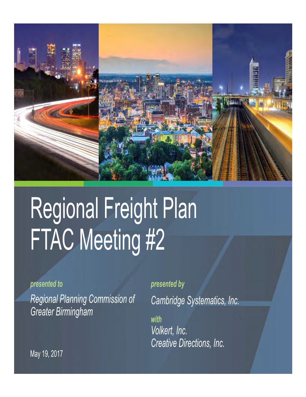 Freight Advisory Committee Meeting May 2017 Presentation