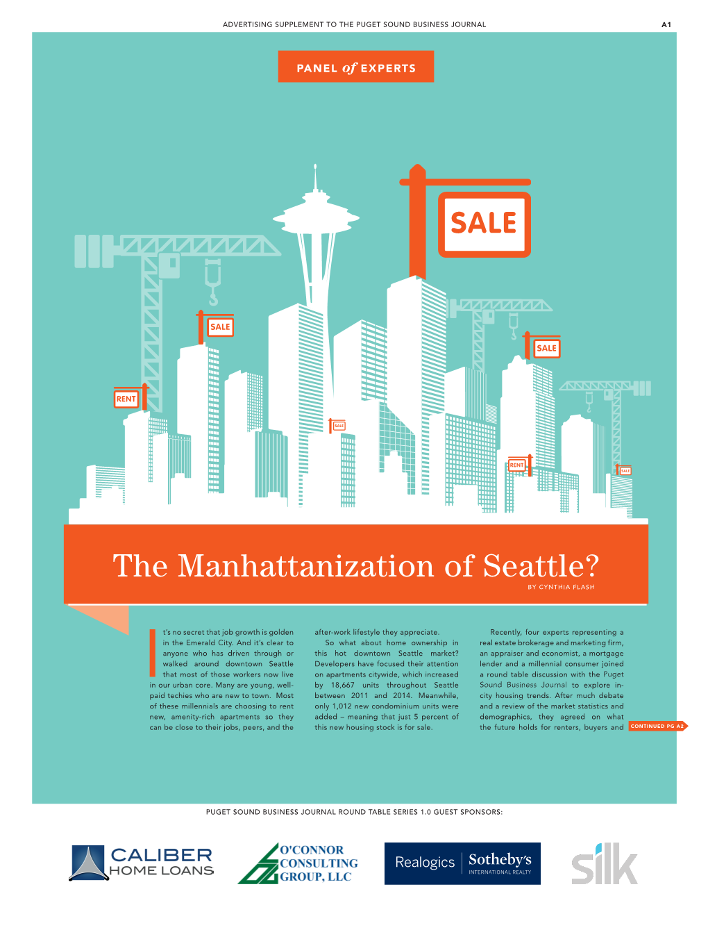 The Manhattanization of Seattle? by CYNTHIA FLASH