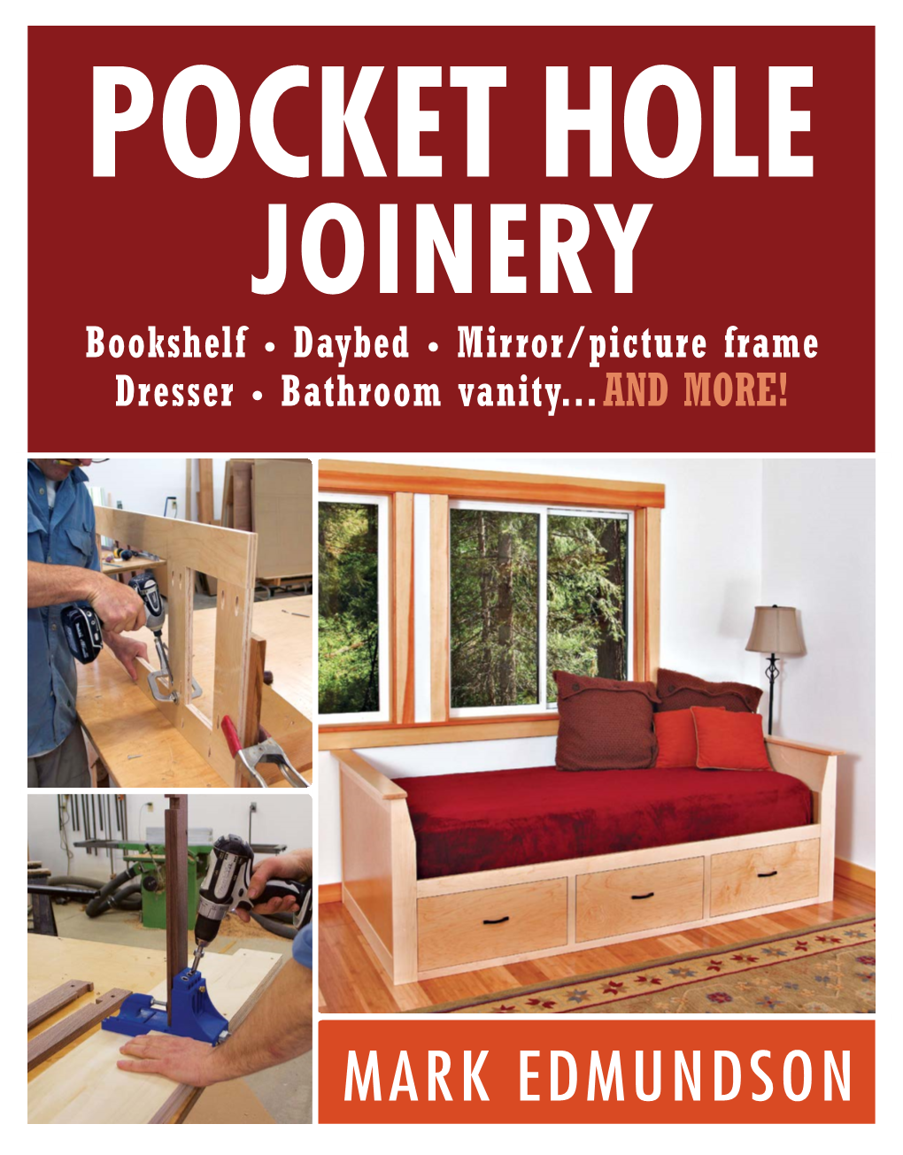 Pocket Hole Joinery Bookshelf • Daybed • Mirror/Picture Frame Dresser • Bathroom Vanity...And More!