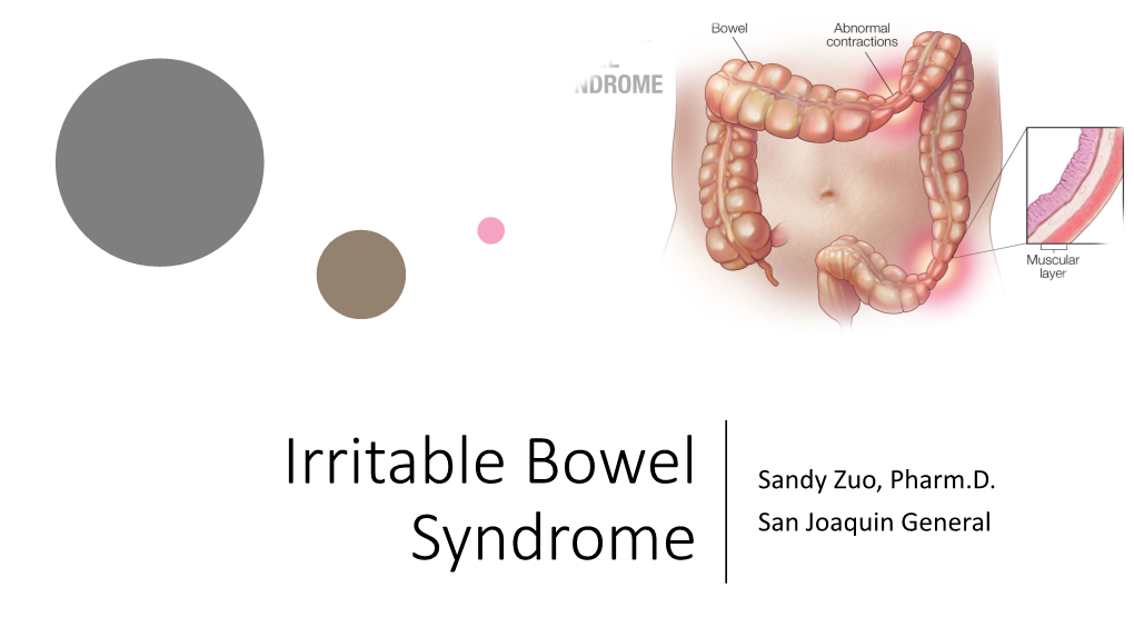 Irritable Bowel Syndrome