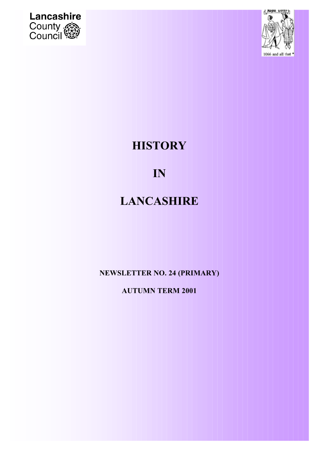 History in Lancashire