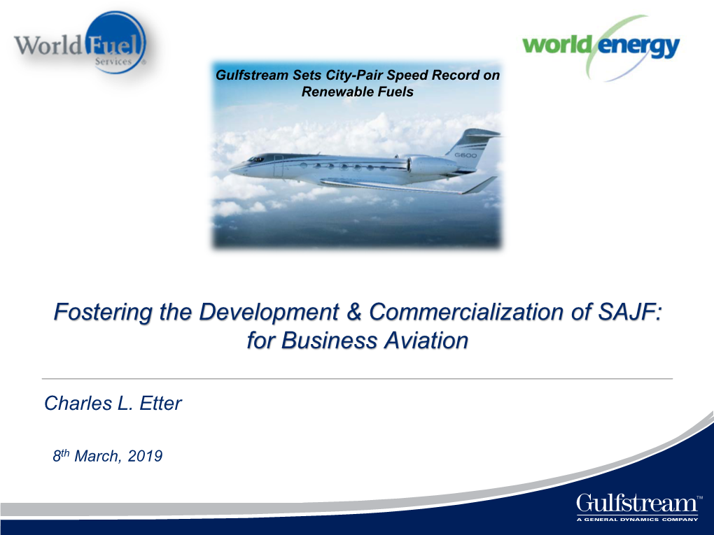 For Business Aviation