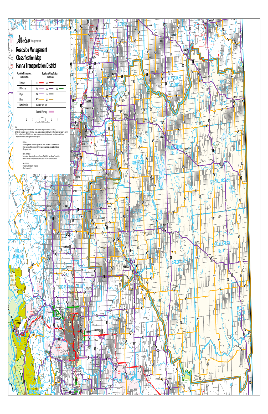 Hanna Transportation District RI LBERRY LAKE 53 1 Amisk DIL 82 P